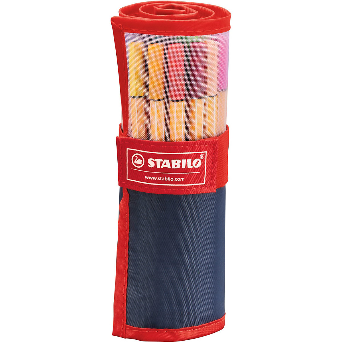 Fineliner point 88, 25 Farben im Rolletui