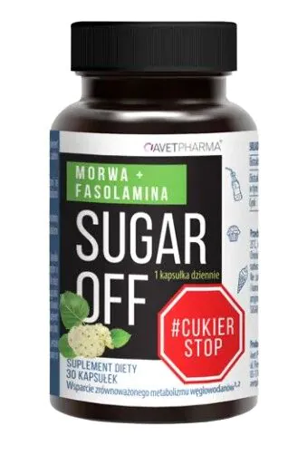 Avet Pharma Sugar Off Son + Fasolamin, kapsule