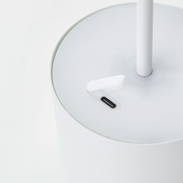 LED-Akku-Tischleuchte Helio, weiß