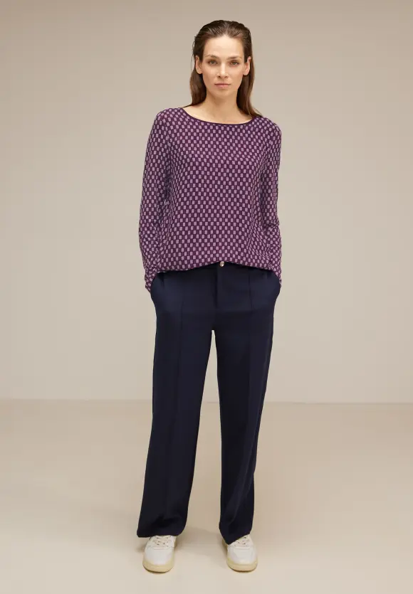 Street One Shirt mit Minimalprint