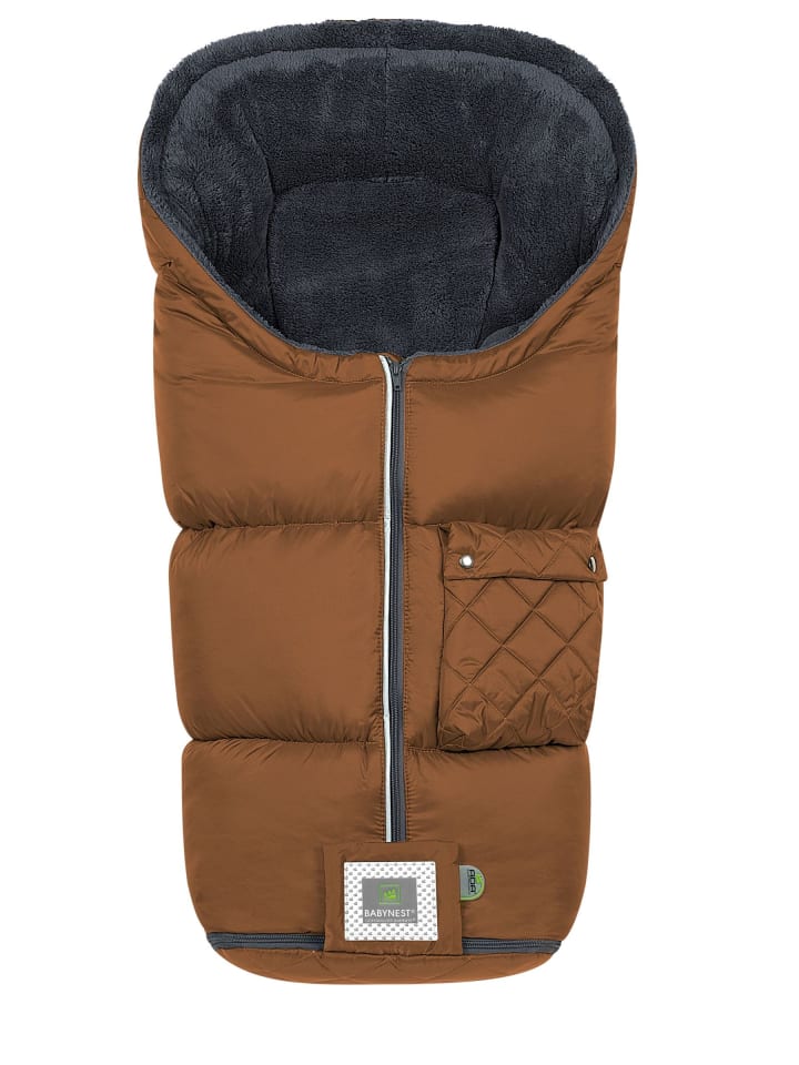 Kinderhaus Blaubär Odenwälder Fußsack Gino-cs TOP in Creamy Caramel günstig kaufen onesize