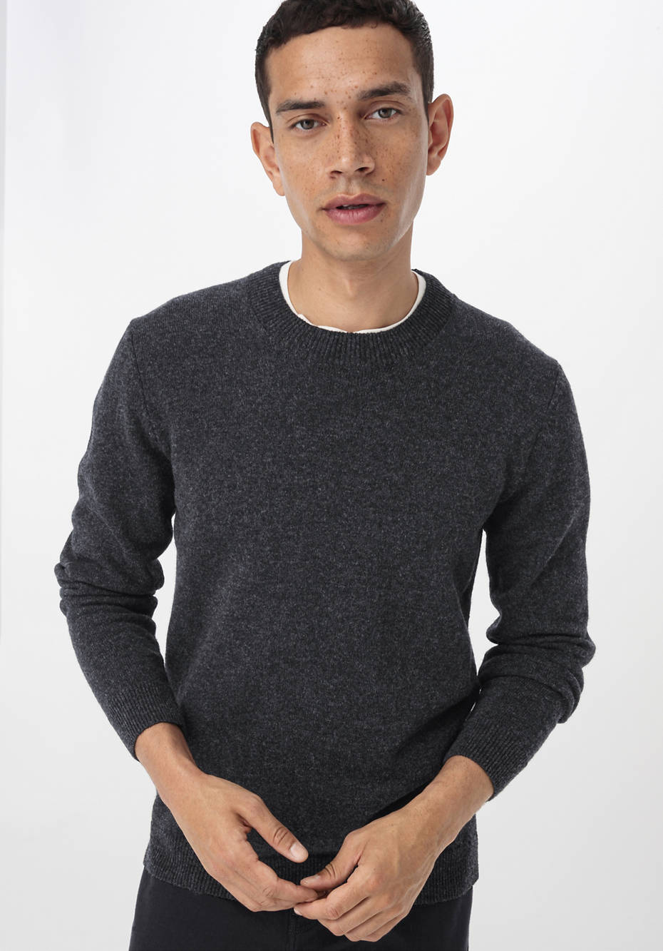 Pullover aus reiner Bio-Lambswool