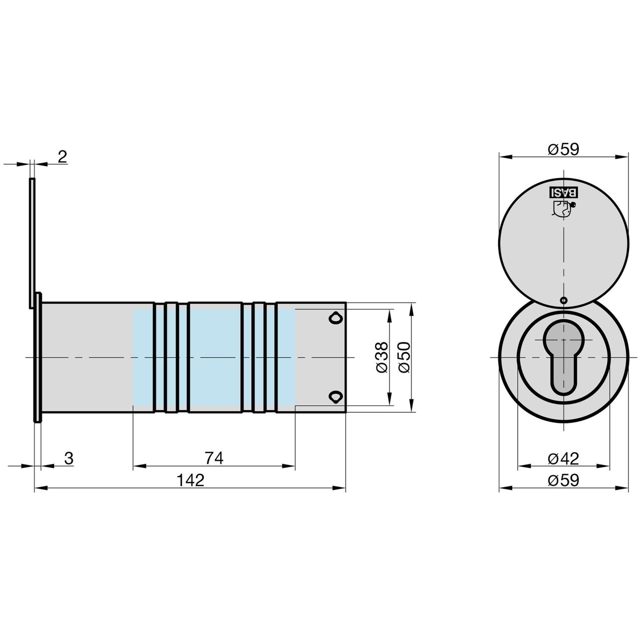 Basi Rohrtresor - RT 101-MS