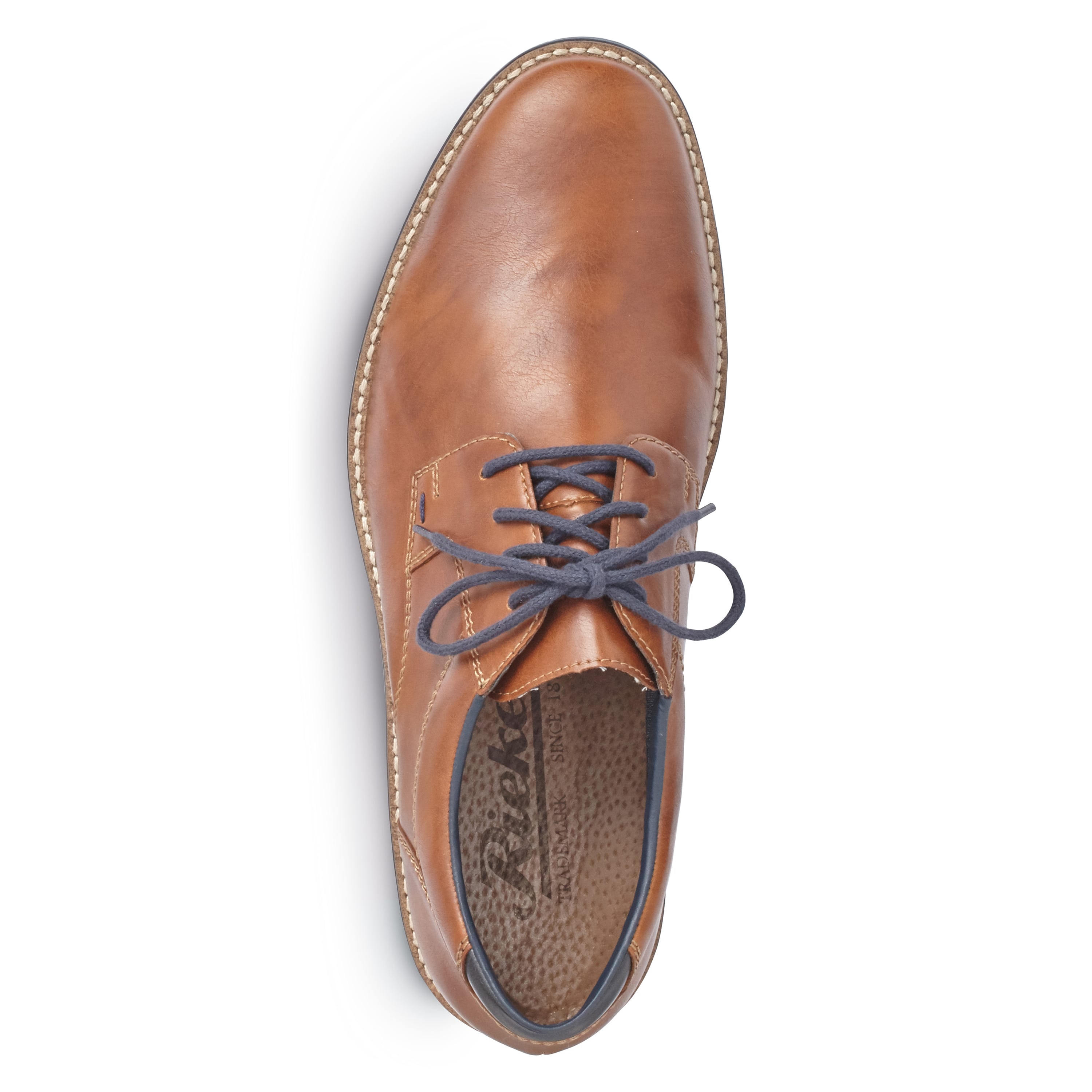 Rieker Herren Schnürschuhe karamellbraun