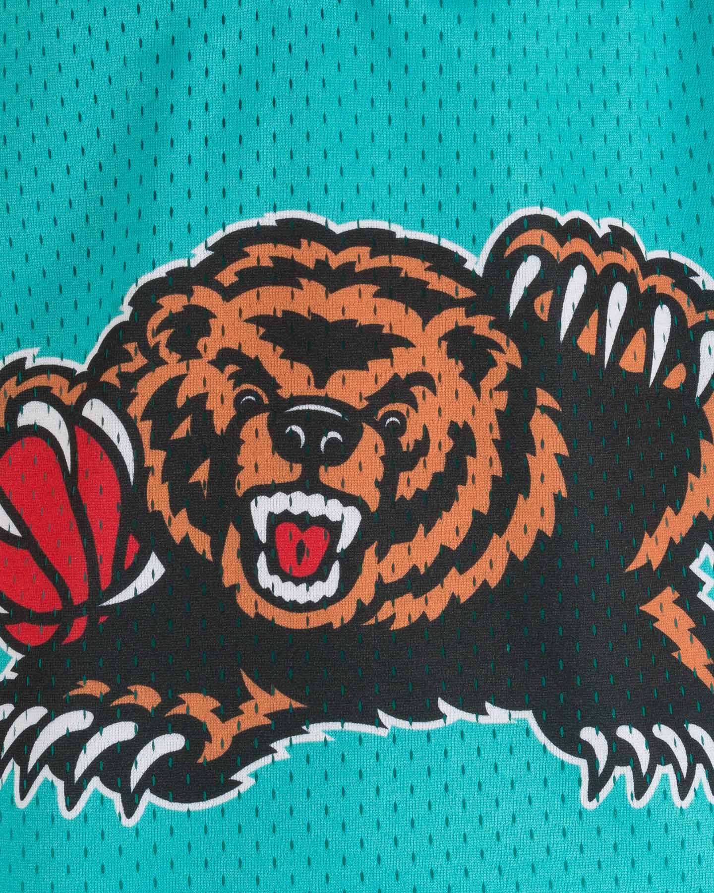 Pantaloncini Basket Mitchell&amp;ness NBA Vancouver Grizzlies '96 Icon M SHGS18259-VGRTEAL96