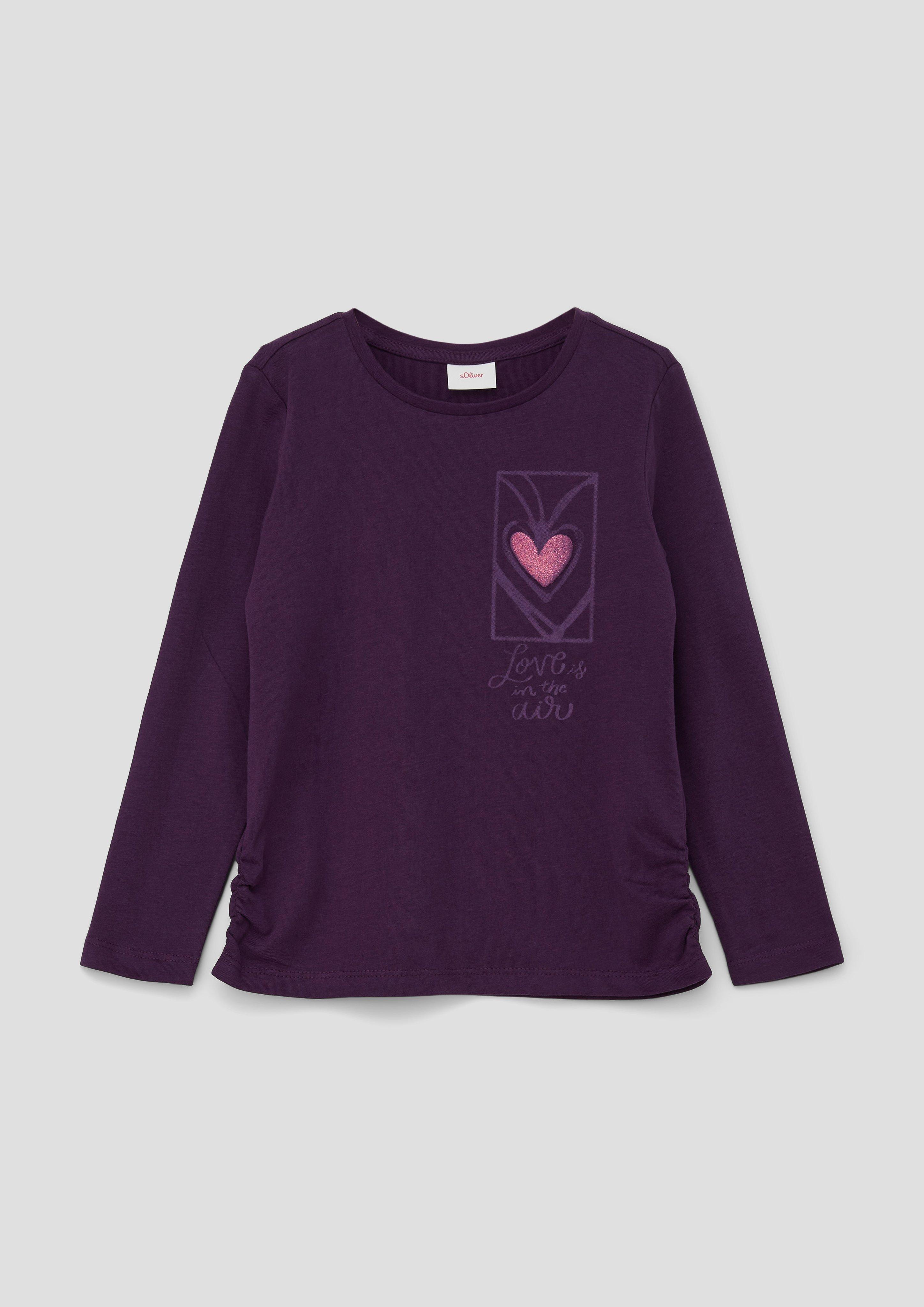 Longsleeve mit Raffung  2133806-4836