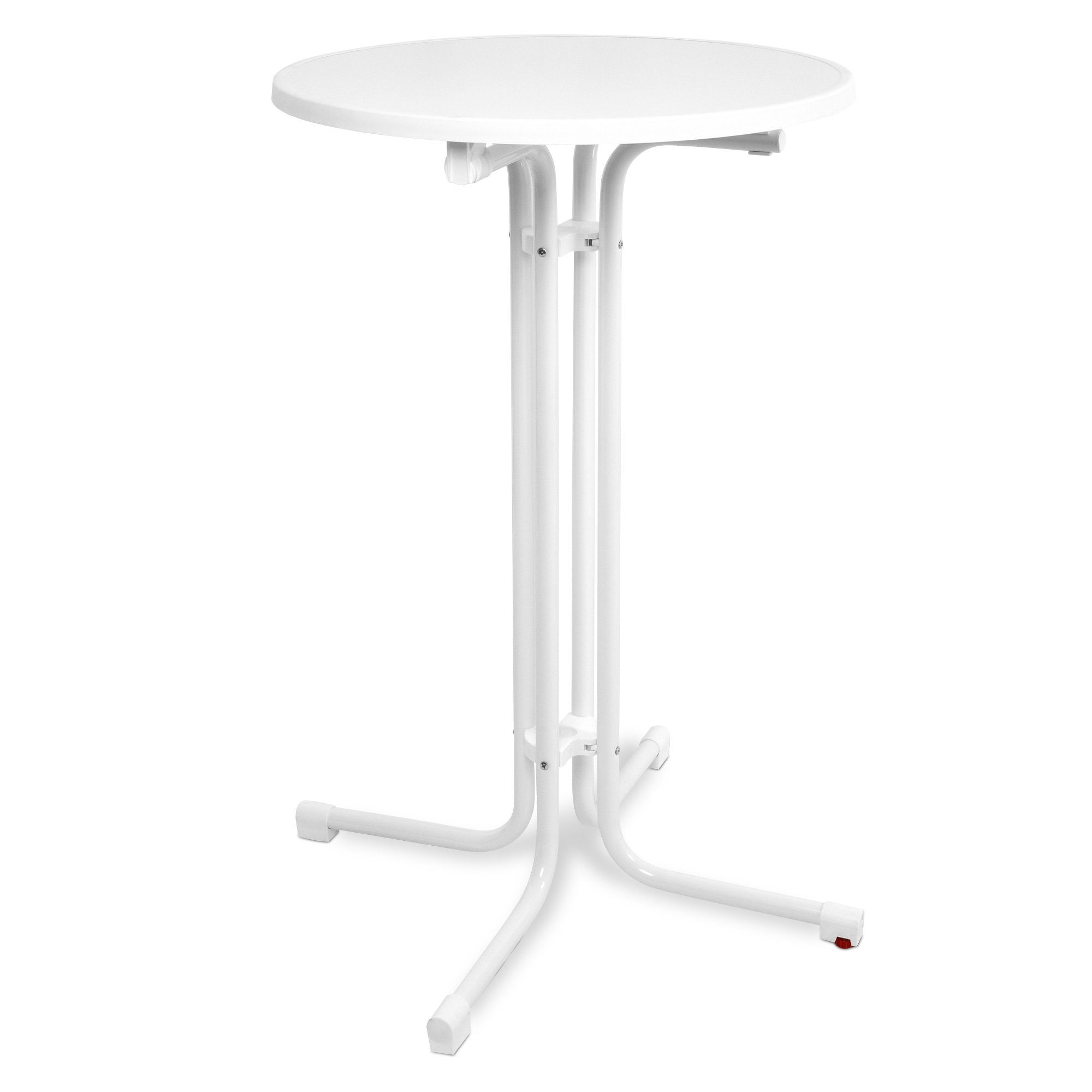 Beautissu Stehtisch Sylt, Bistrotisch Gastro klappbar Ø 70 cm