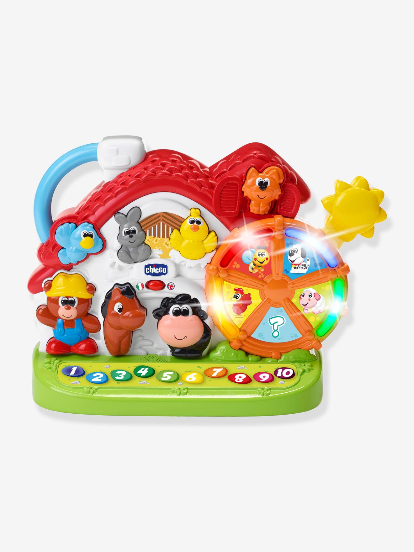 Ma Ferme Educative Bilingue CHICCO rouge