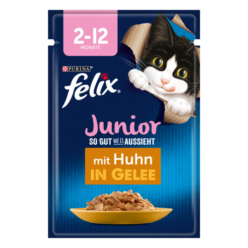 Felix Nassfutter Felix So gut wie es aussieht Junior 26x85 g
