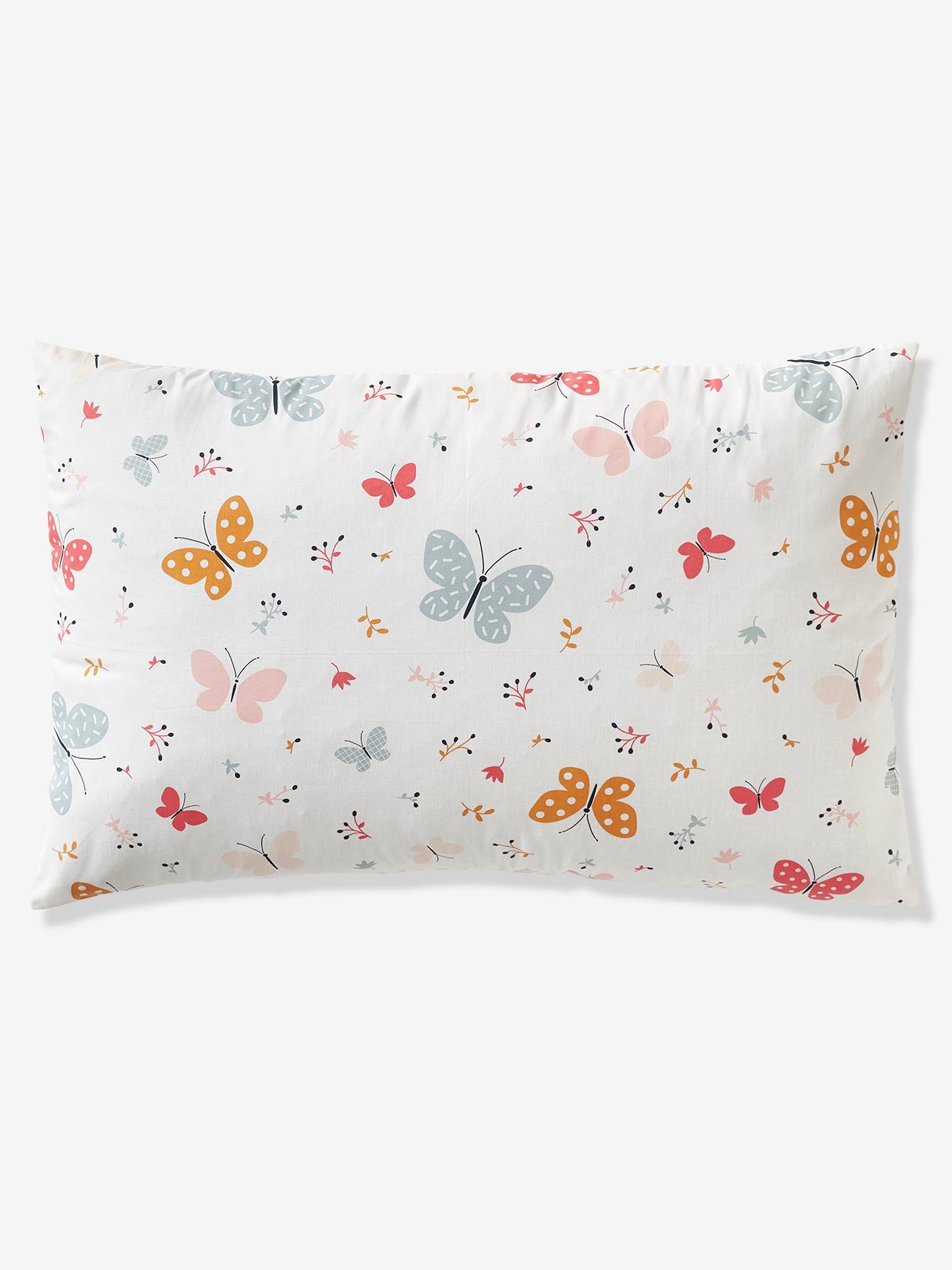 Vertbaudet Kinder Bettwäsche-Set SCHMETTERLINGE Oeko-Tex - rosa