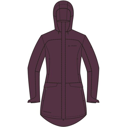 DAMEN SKOMER WOOL PARKA