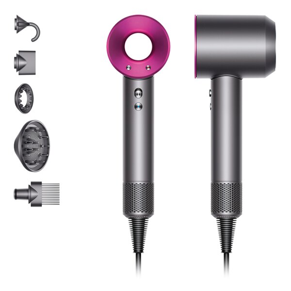 Dyson Supersonic Farbe: Anthrazit / Fuchsia Haartrockner