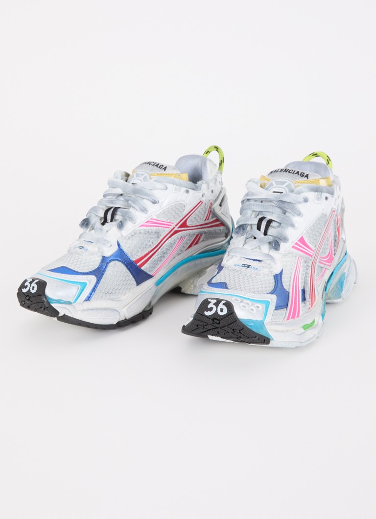Baskets Balenciaga Runner avec détails en mesh