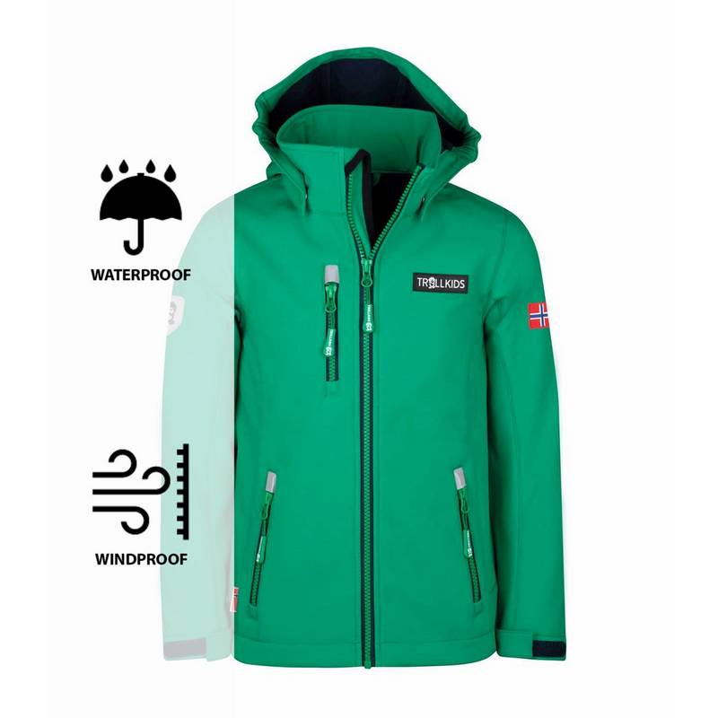 Trollkids Preikestolen Softshelljacke Kinder
