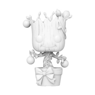 Marvel Holiday POP! Vinyl Figur - Groot (DIY)