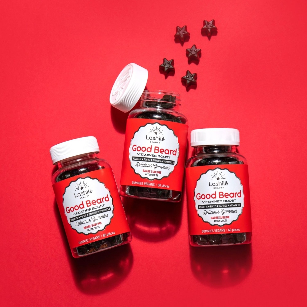 lashilé Good Beard Complément alimentaire Cheveux