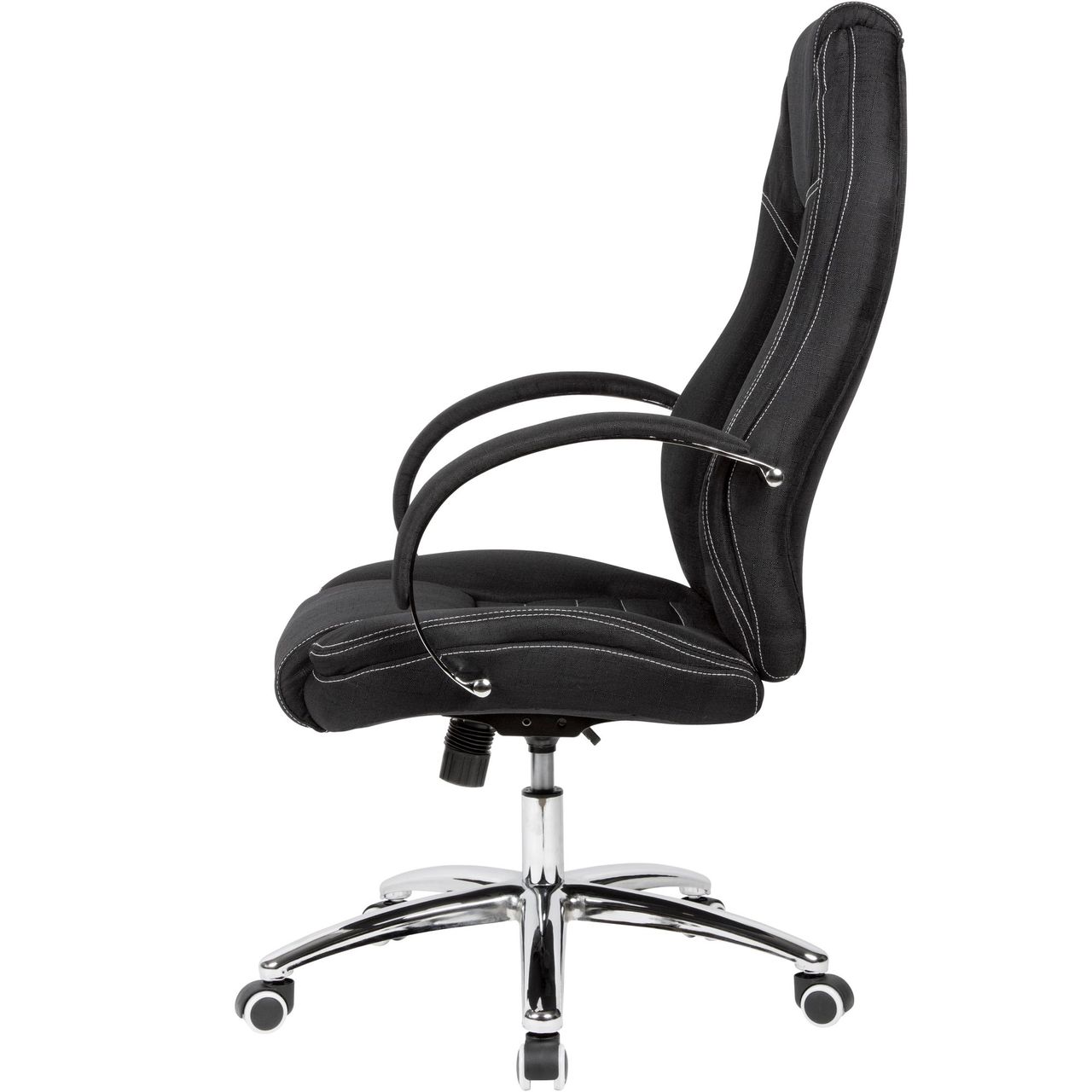 Amstyle Drehstuhl 122 x 69 x 65 cm Schwarz