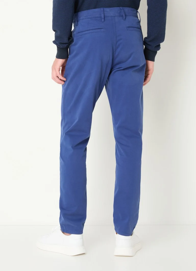 Pantaloni chino slim fit HUGO BOSS cu buzunare laterale