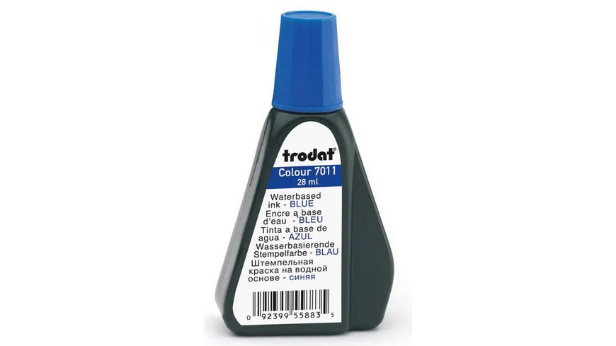 trodat Stempelfarbe blau 28ml 28 ml Blau
