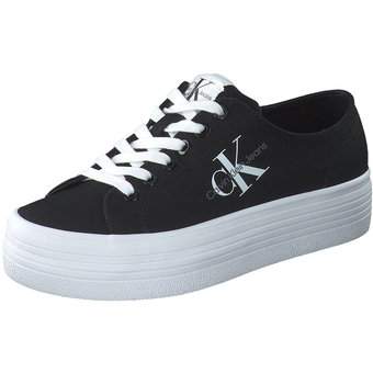 Calvin Klein Vulc Flatform Essential Mono in schwarz