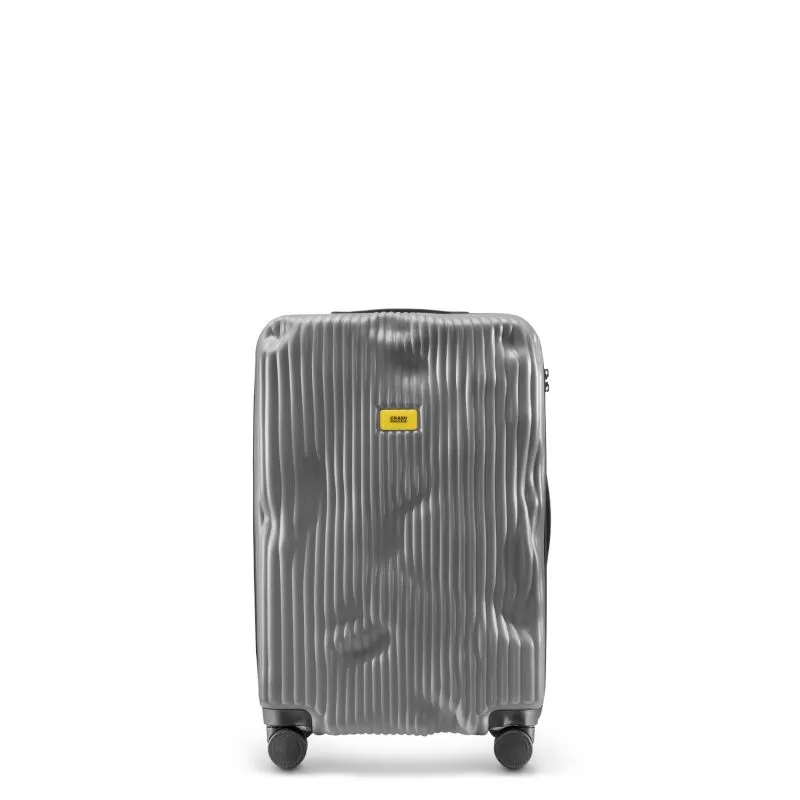 Crash Baggage Stripe Trolley M (68 cm) - Smoke Grey
