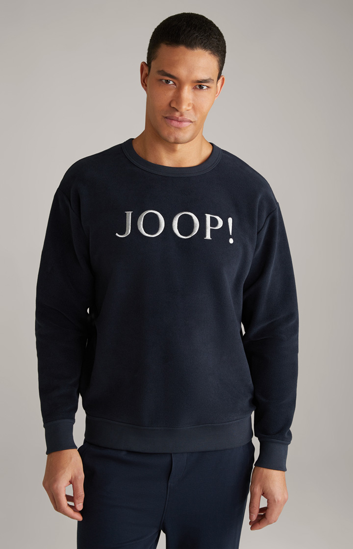 Loungewear Sweatshirt in Dunkelblau