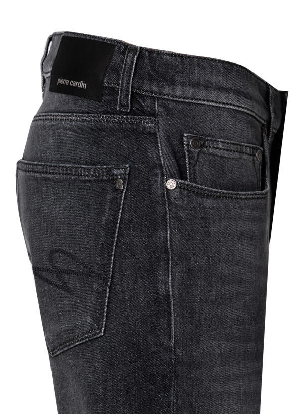 Pierre Cardin, Jeans, Tapered Fit, Baumwoll-Stretch, anthrazit