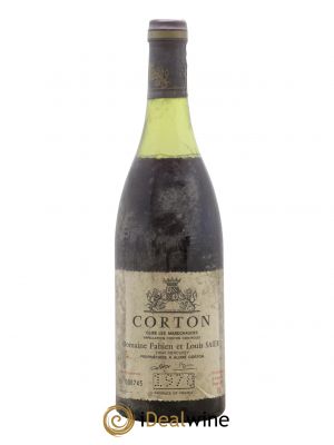 Corton Grand Cru Clos des Marechaudes Fabien et Louis Saier  1978 - Lot de 1 Bouteille