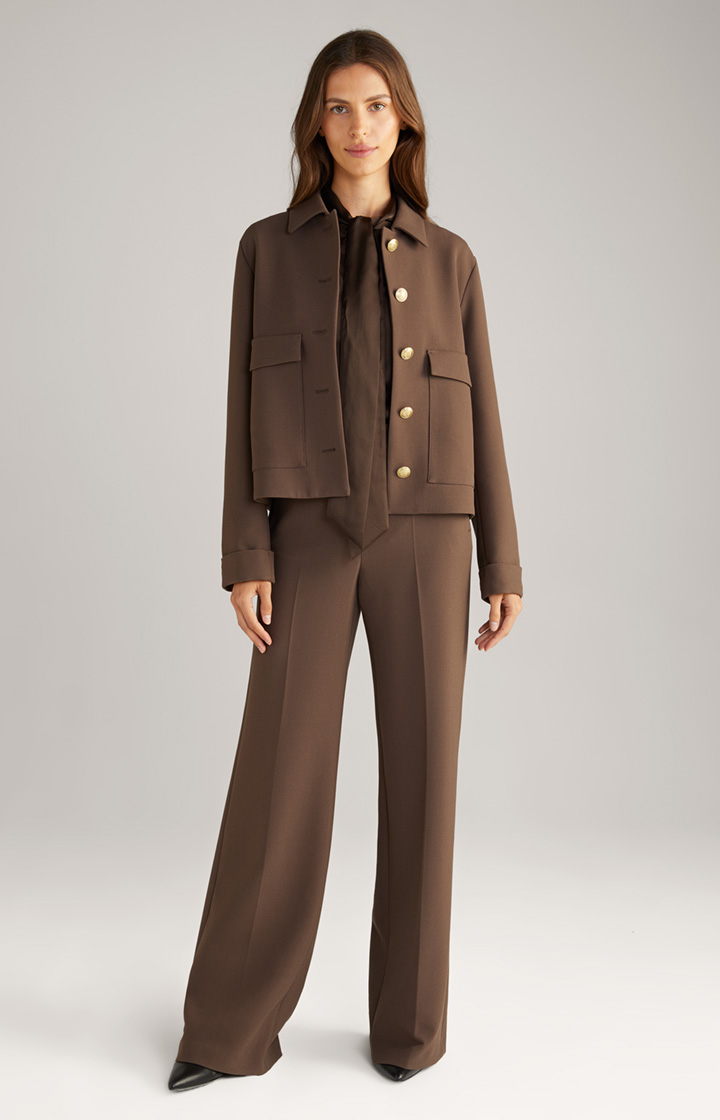 Blazer in Dunkelbraun