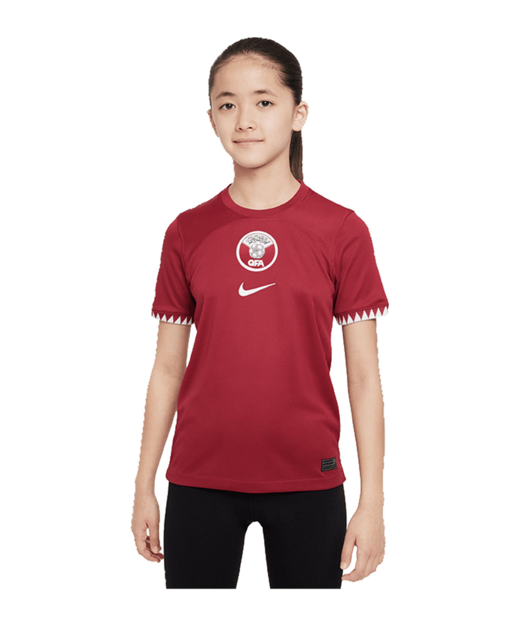 Nike Fußballtrikot Katar Trikot Home WM 2022 Kids
