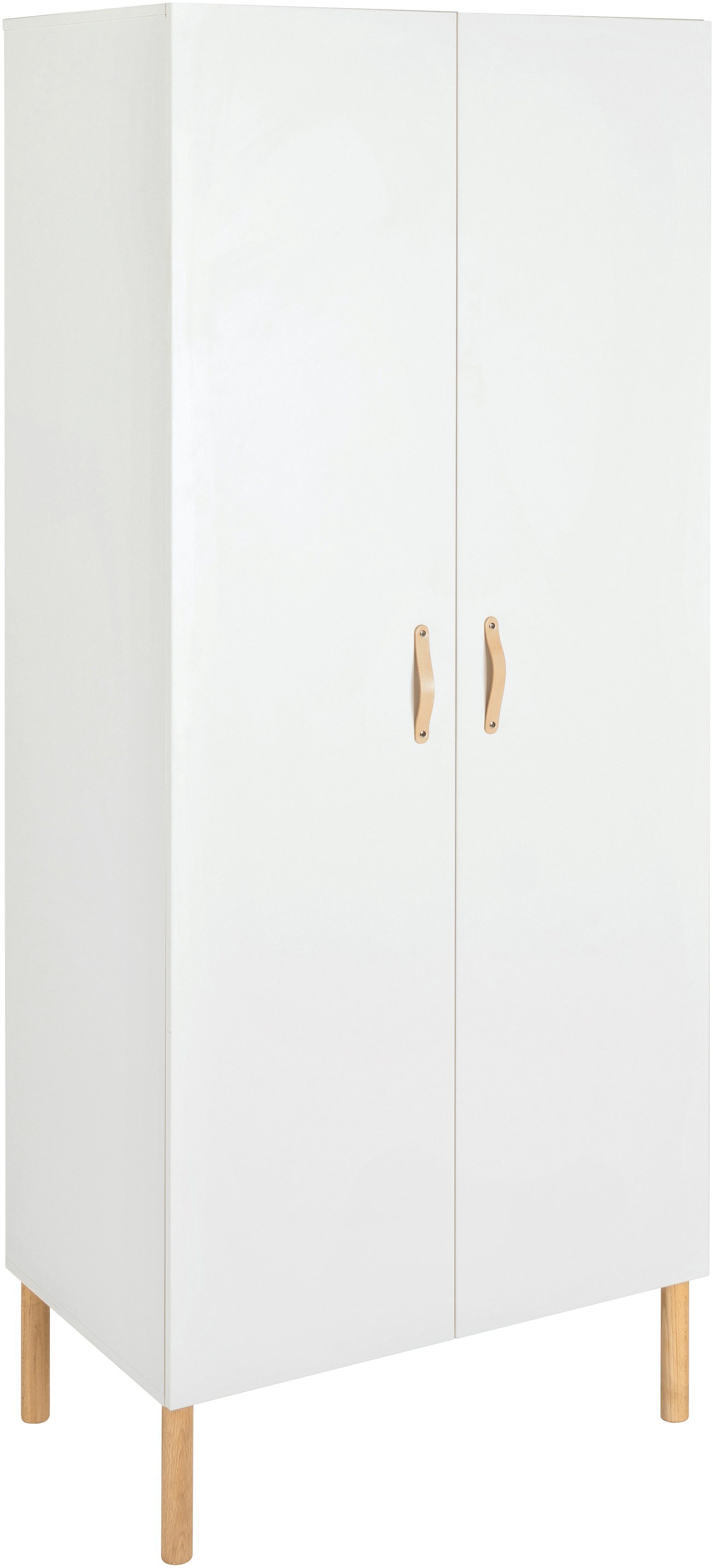 Schardt Babyzimmer-Komplettset Camiel White, (Set, 3-St., Kinderbett, Schrank, Wickelkommode), mit Kinderbett mit Umbauseiten, 2-trg. Schrank und Wickelkommode