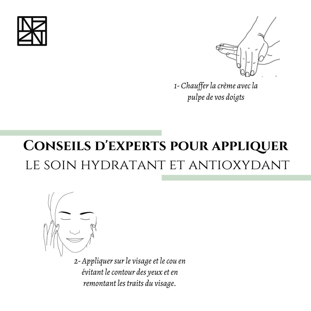 nohèm Soin hydratant et anti-oxydant soin hydratant visage