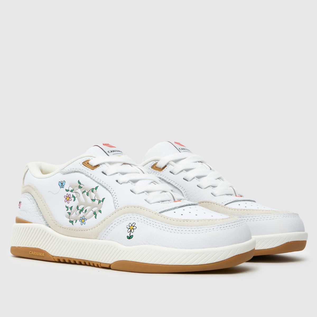 CARIUMA – Simpson Uba – Vita, flerfärgade sneakers