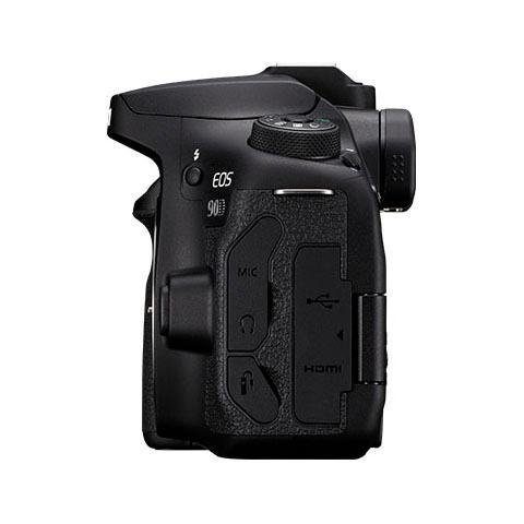 Canon EOS 90D EF-S 18-135mm f/3.5-5.6 IS USM NANO Spiegelreflexkamera (Canon EF-S 18-135mm f/3.5-5.6 IS, 32,5 MP, Bluetooth, WLAN (Wi-Fi)