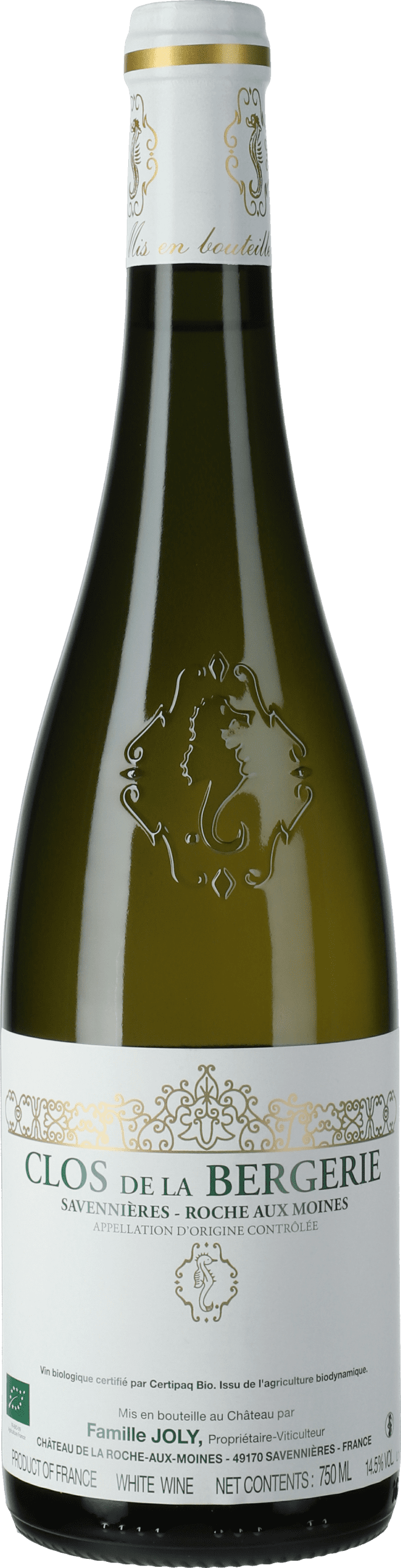 Nicolas Joly: Roche Aux Moines Clos de la Bergerie 2021