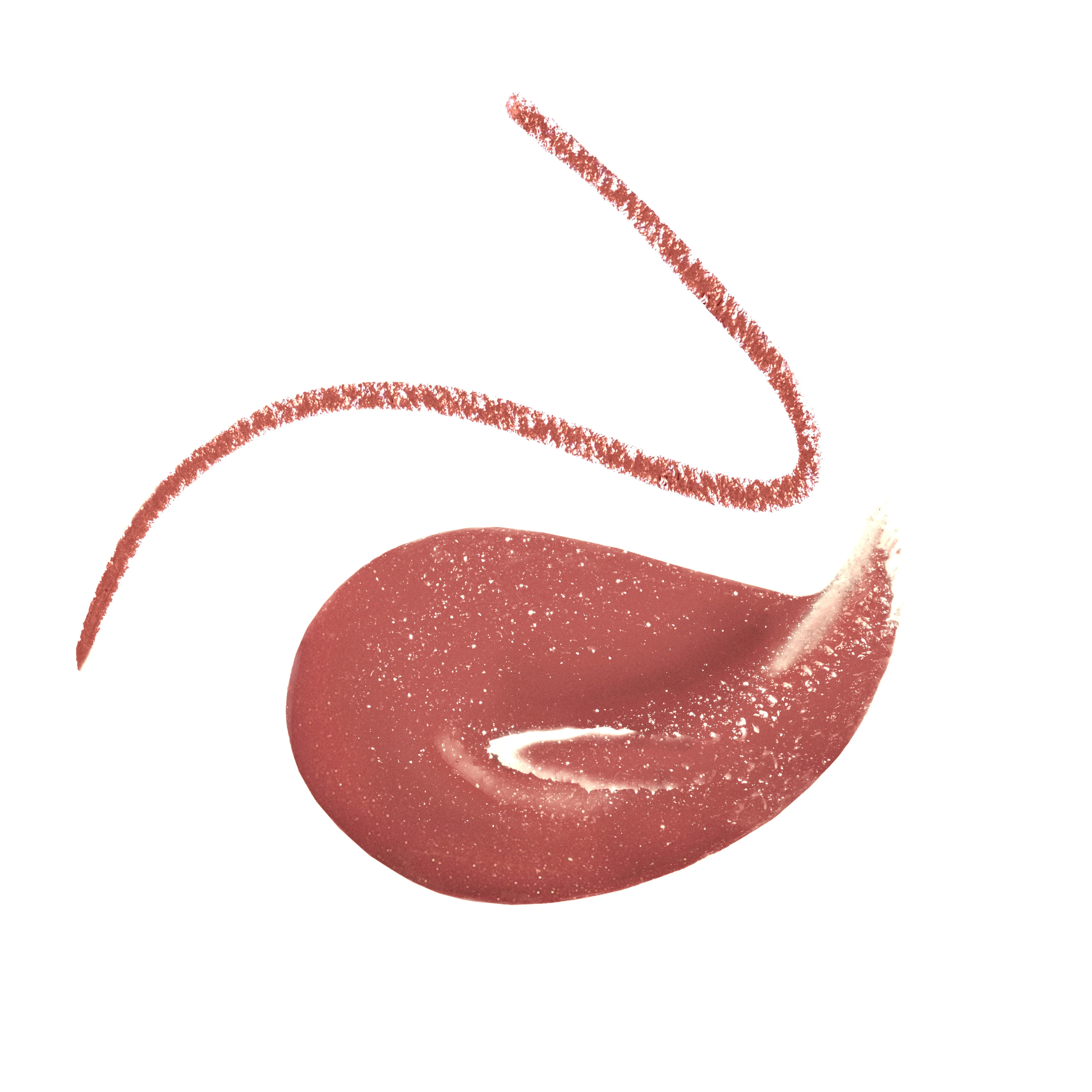 ¡Bésame el brillo labial! - Set de maquillaje, brillo labial, lápiz labial