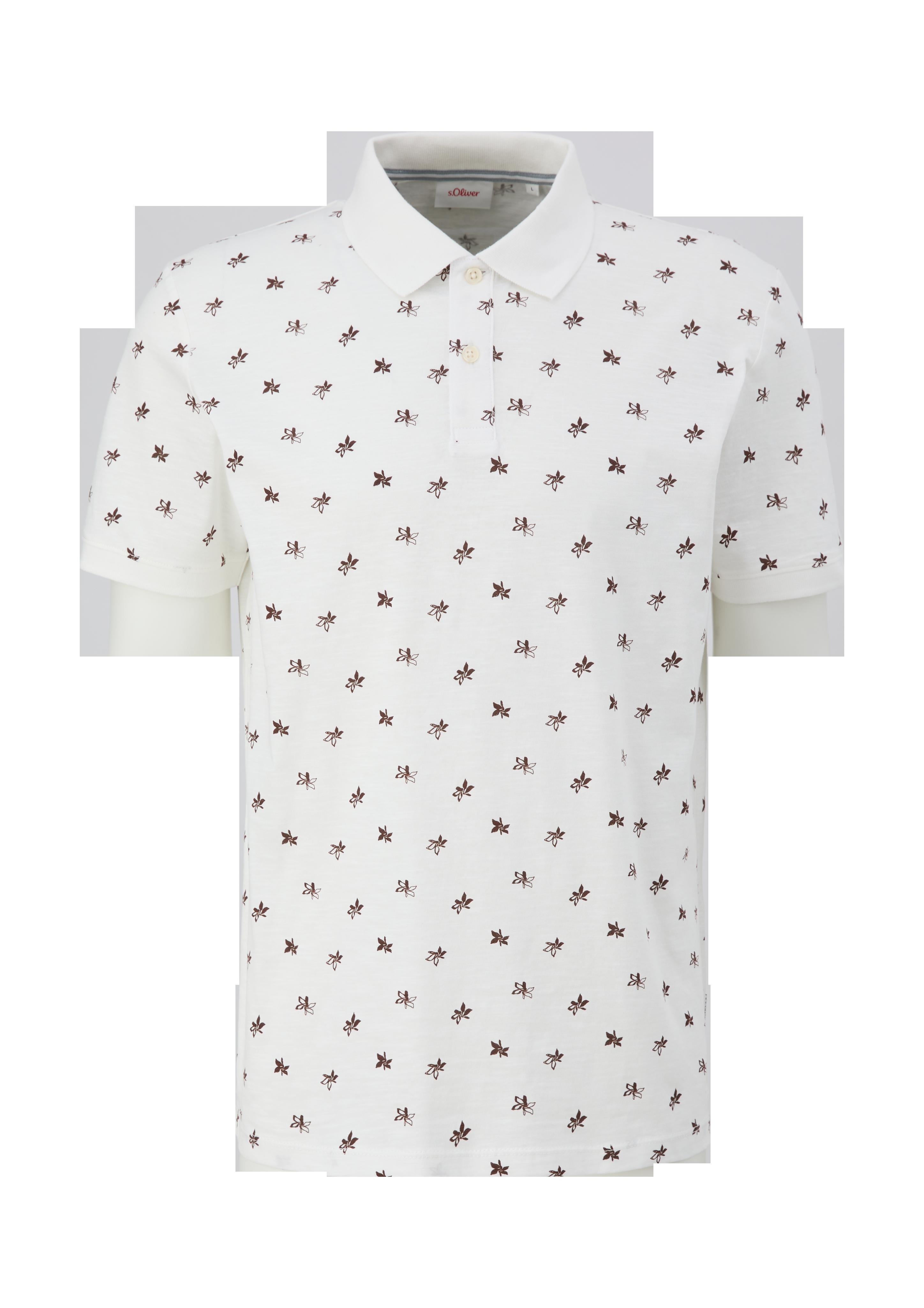 Poloshirt mit Allover-Print  2131471-01A1