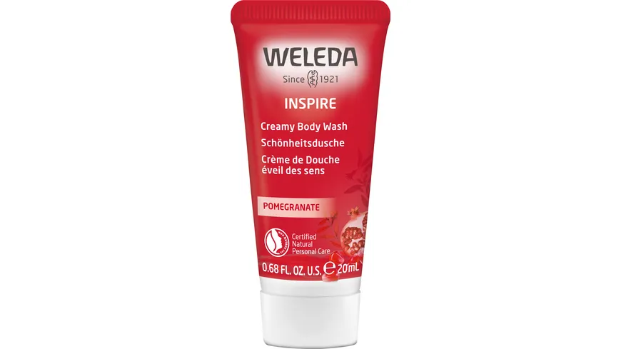WELEDA Inspire - Schönheitsdusche Granatapfel 20 ml