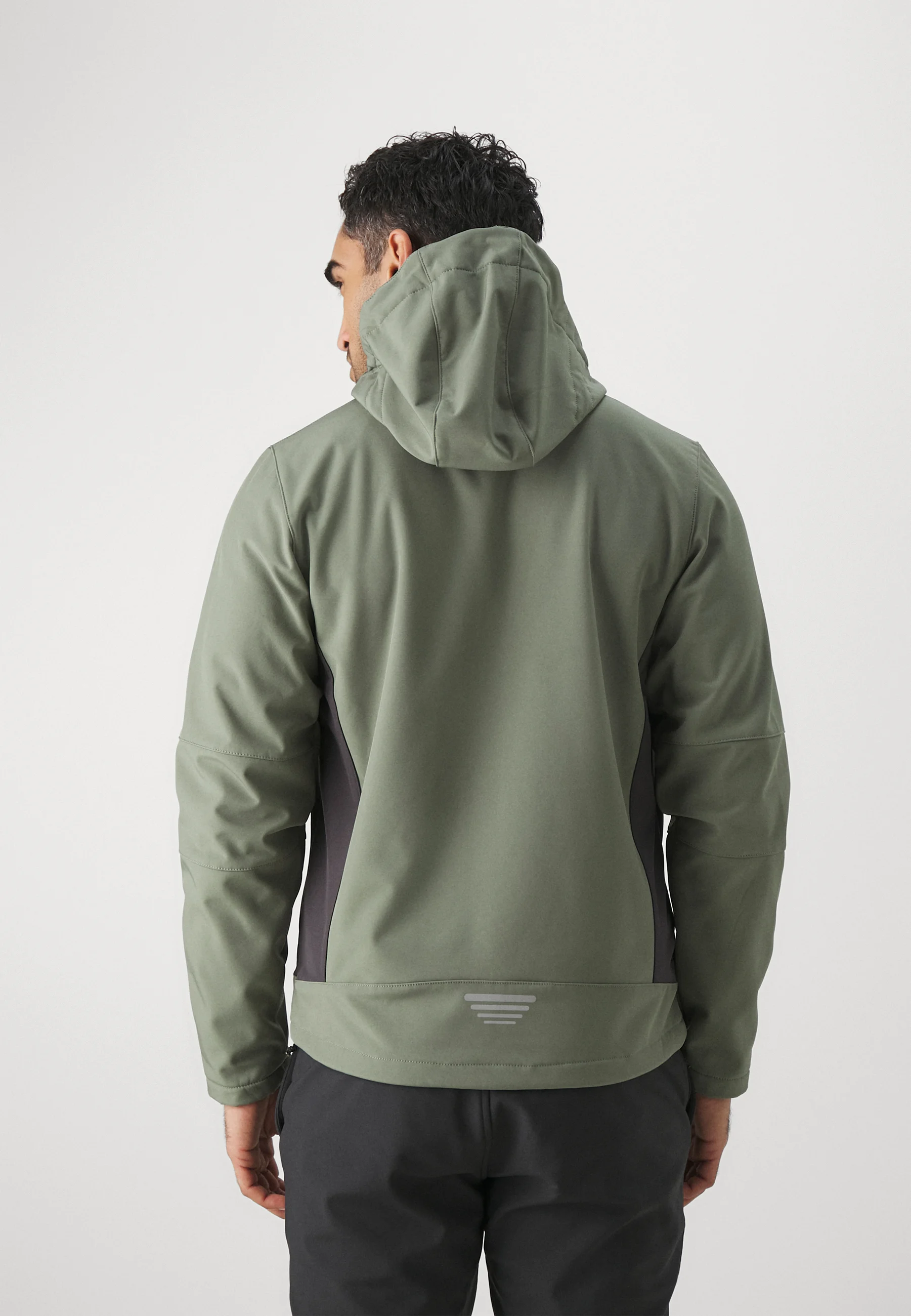 CHAQUETA CMP HOMBRE CON CREMALLERA Y CAPUCHA - Chaqueta softshell