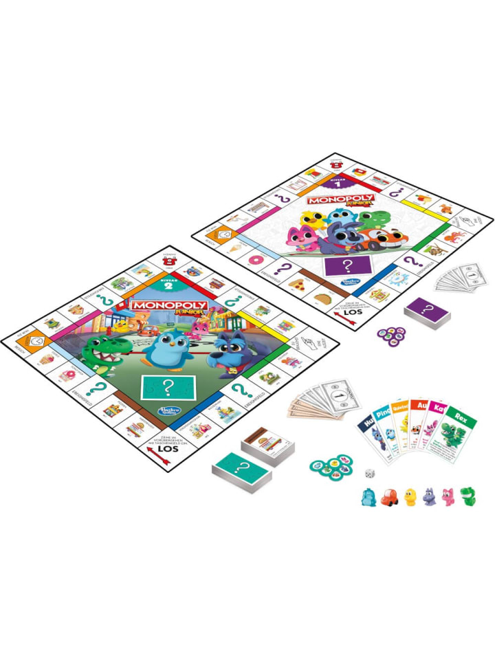 Hasbro Familien Brettspiel Monopoly Junior 2 Games in 1 - ab 4 Jahre günstig kaufen onesize