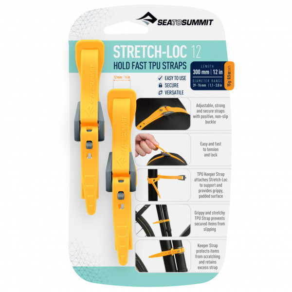 Sea to Summit - Stretch-Loc 12  2-Pack - Spanngurt