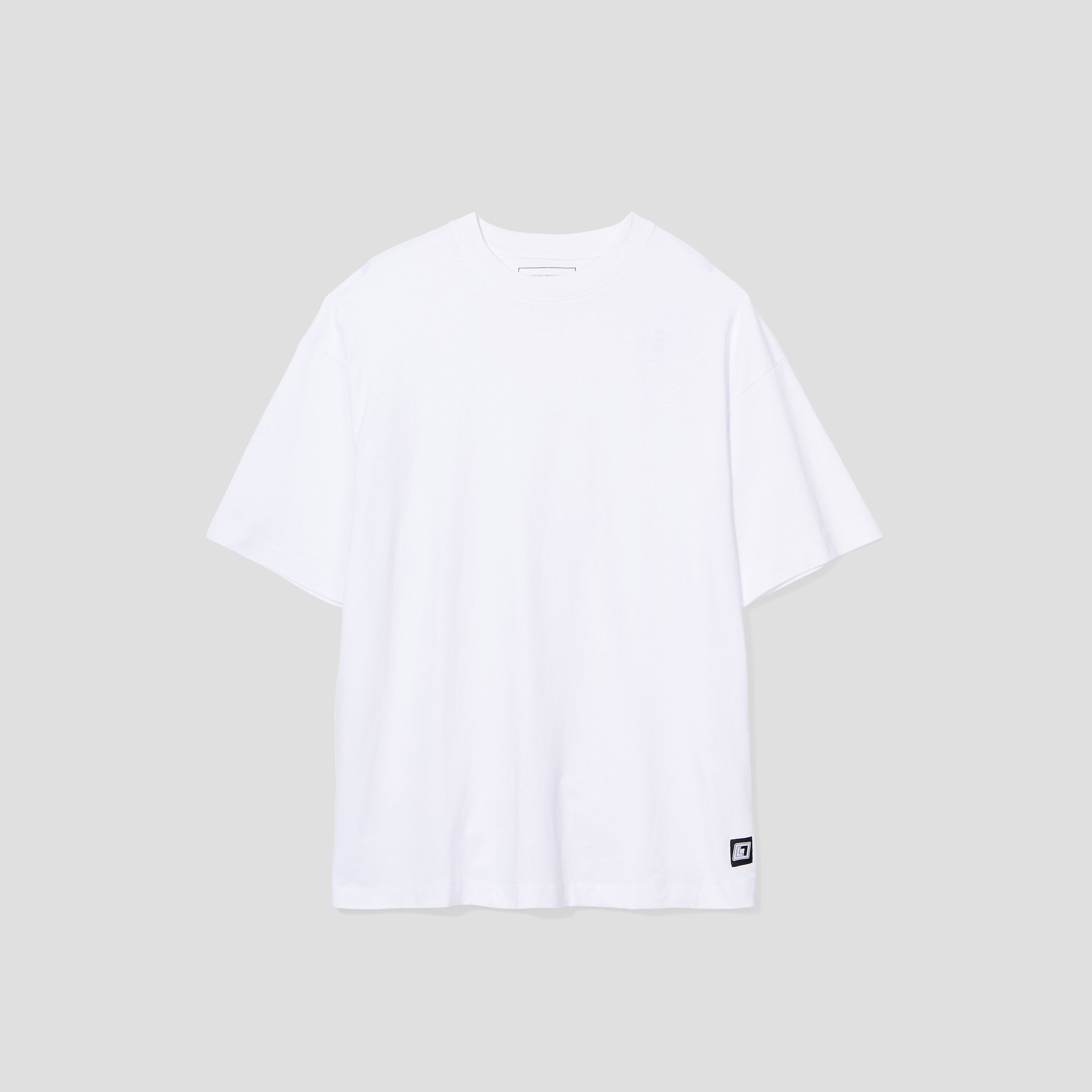 T-shirt oversize manches courtes Liberto blanc homme | La Halle