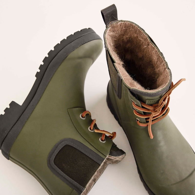 rain wool green - Grün