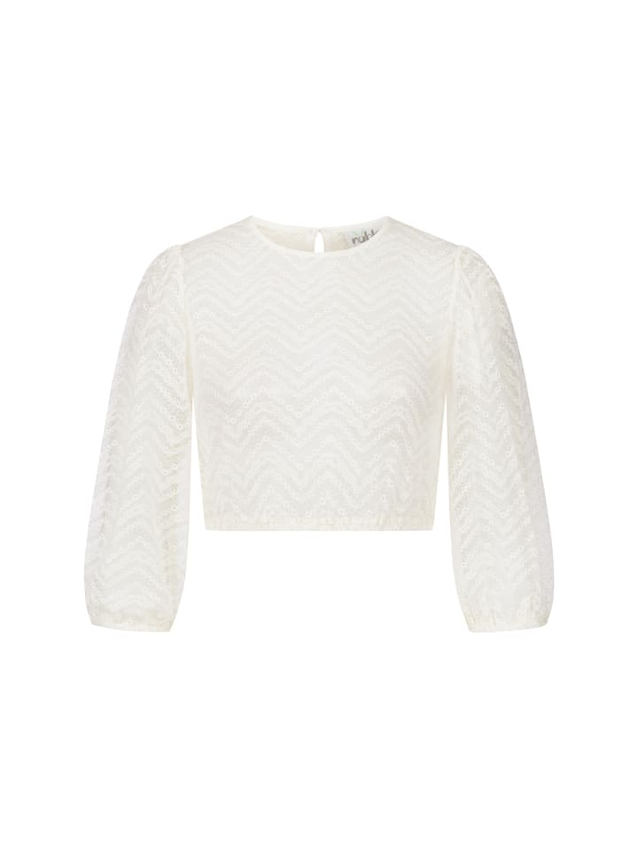 Nübler Dirndlbluse langarm Veronika in Creme günstig kaufen