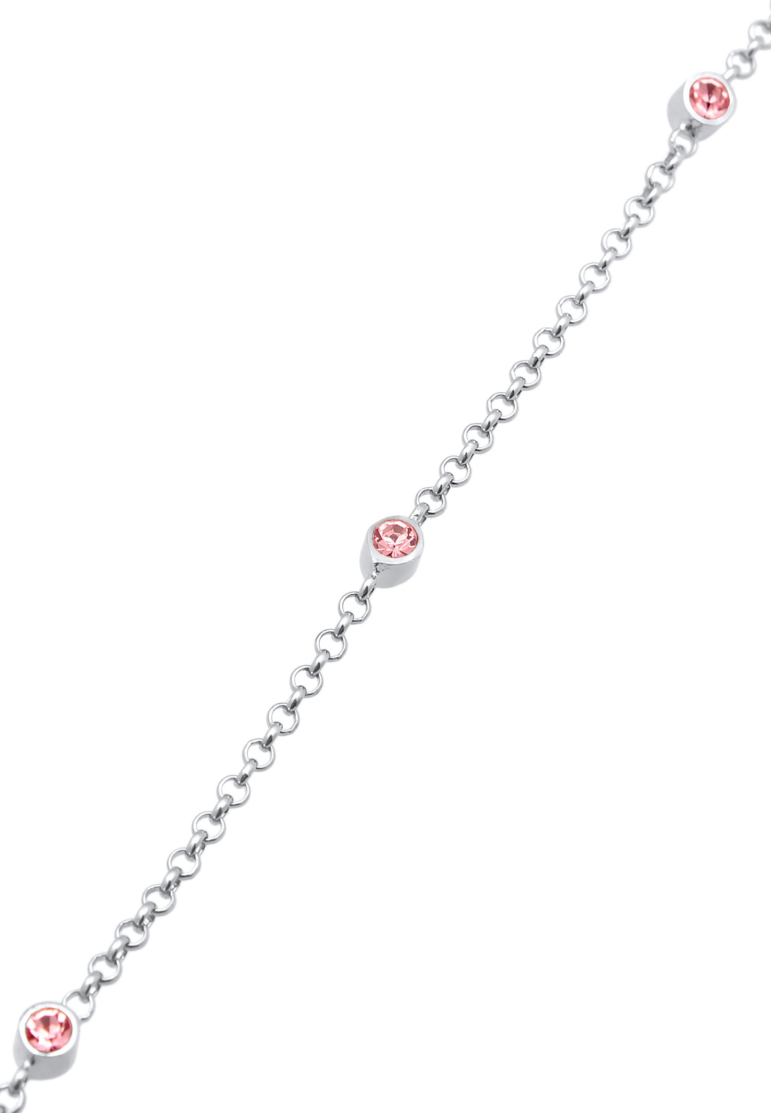 Elli Damen Basic Filigran-Kombination mit 925er Sterlingsilber und Kristallen
