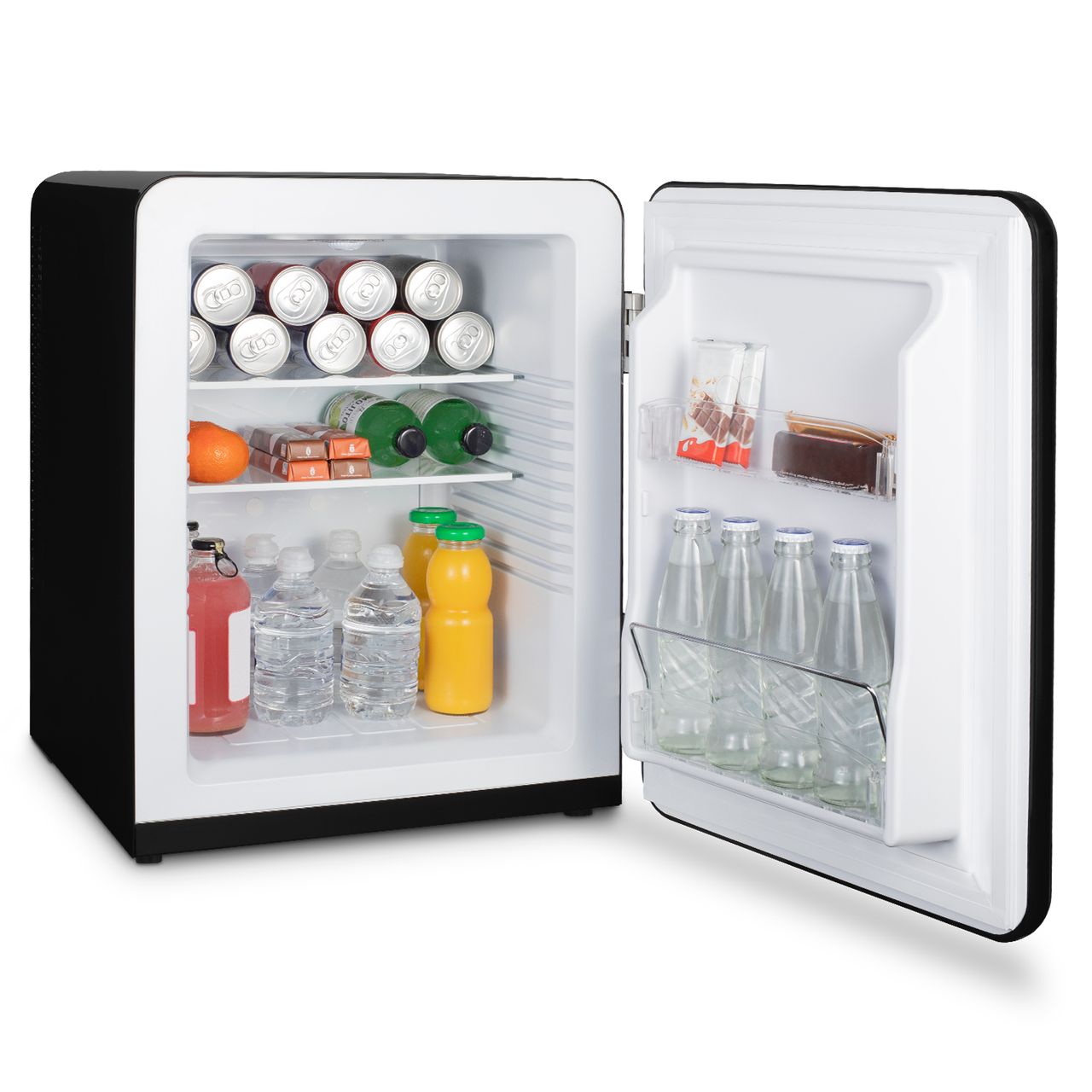 H.Koenig Mini-Bar 31L, Vintage-Design, einstellbare Temperatur 6°-15°C, 24 dB