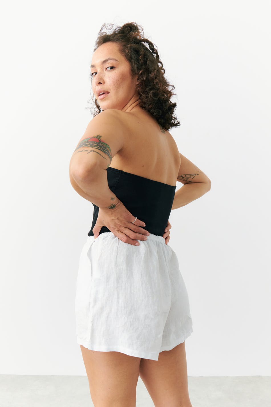 Disa linen shorts