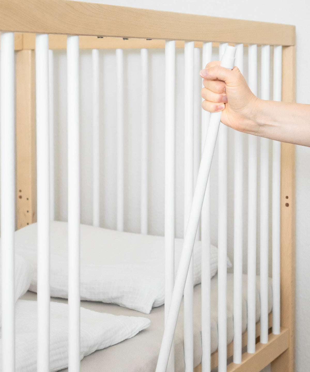 Babybett Pur Natur-Weiß