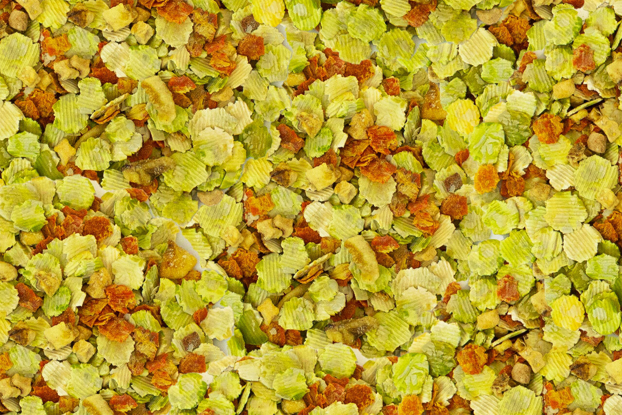 BLUE TREE Ergänzungsfutter & Aufzucht BLUE TREE Wellness Flakes 650g mit Früchten