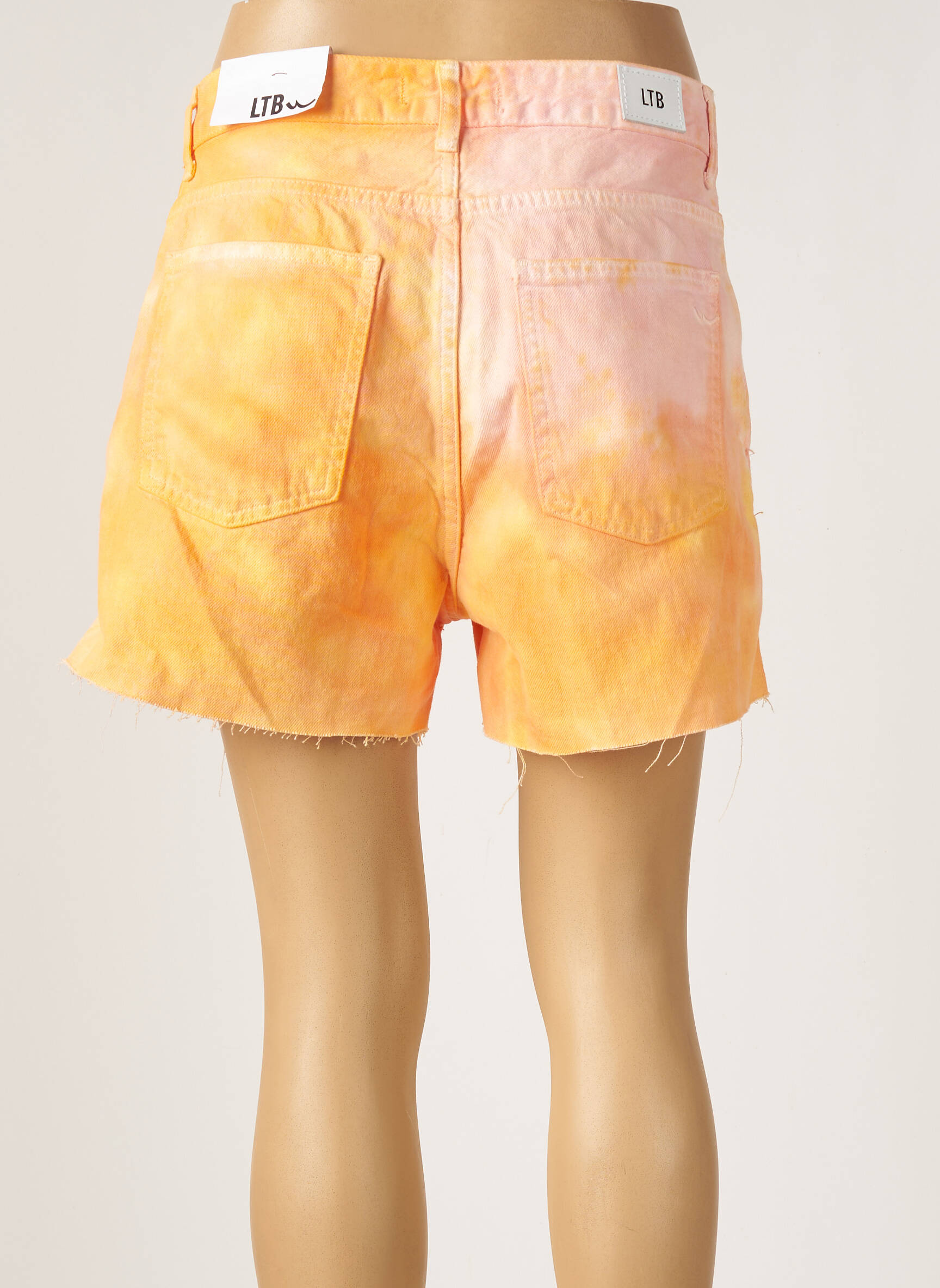 Ltb Shorts 1 Femme couleur orange